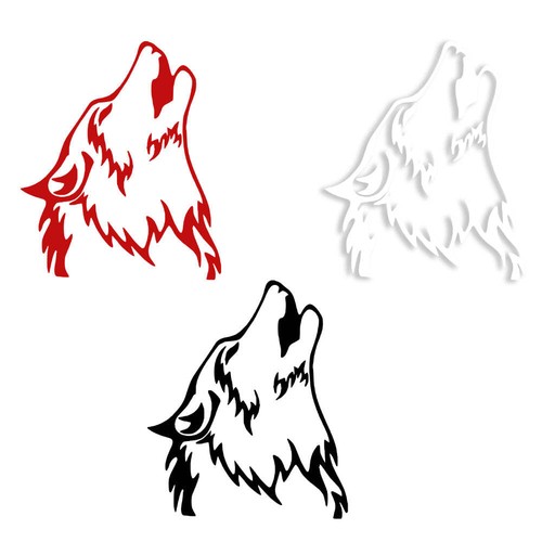 Wolf adesivo murale wall - wolf,