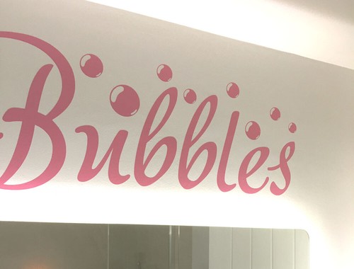 Adesivo murale bagno bolle - , |