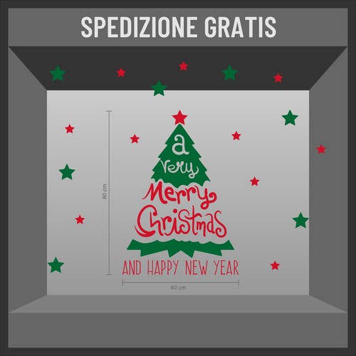 Vetrofanie natale wall sticker - vetrofanie,