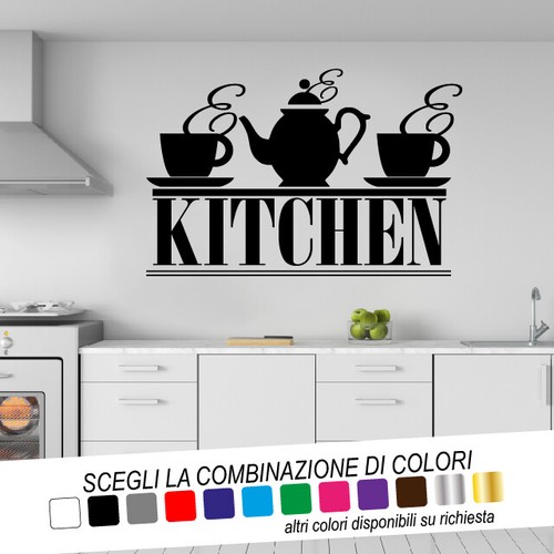 Adesivo murale cucina - murale,