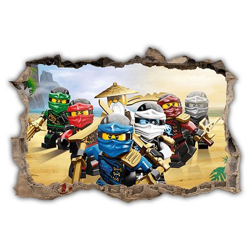 Adesivo murale bambini - , lego