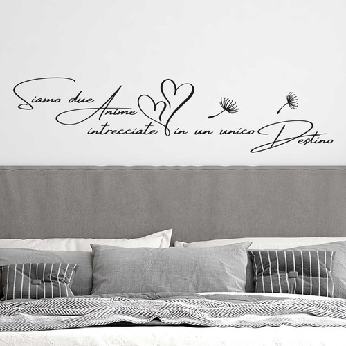 Adesivo murale frase - frase, d’amore