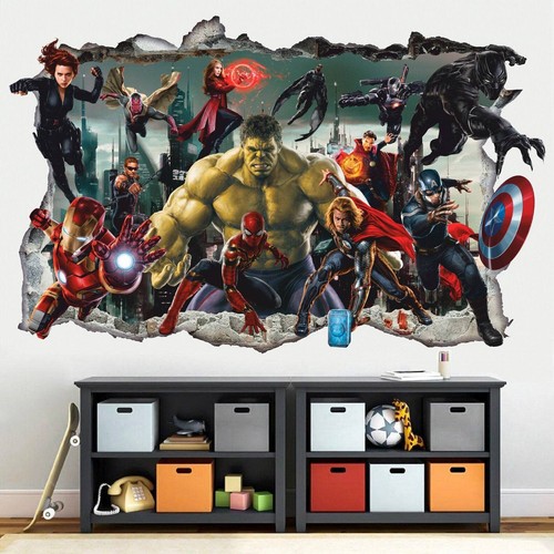 Adesivo murale marvels - adesivo,