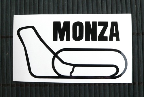 Adesivo monza con nome - adesivo,