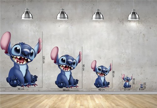 Adesivo murale lilo and stitch - and,